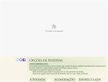 Tablet Screenshot of pousadacanavial.com.br